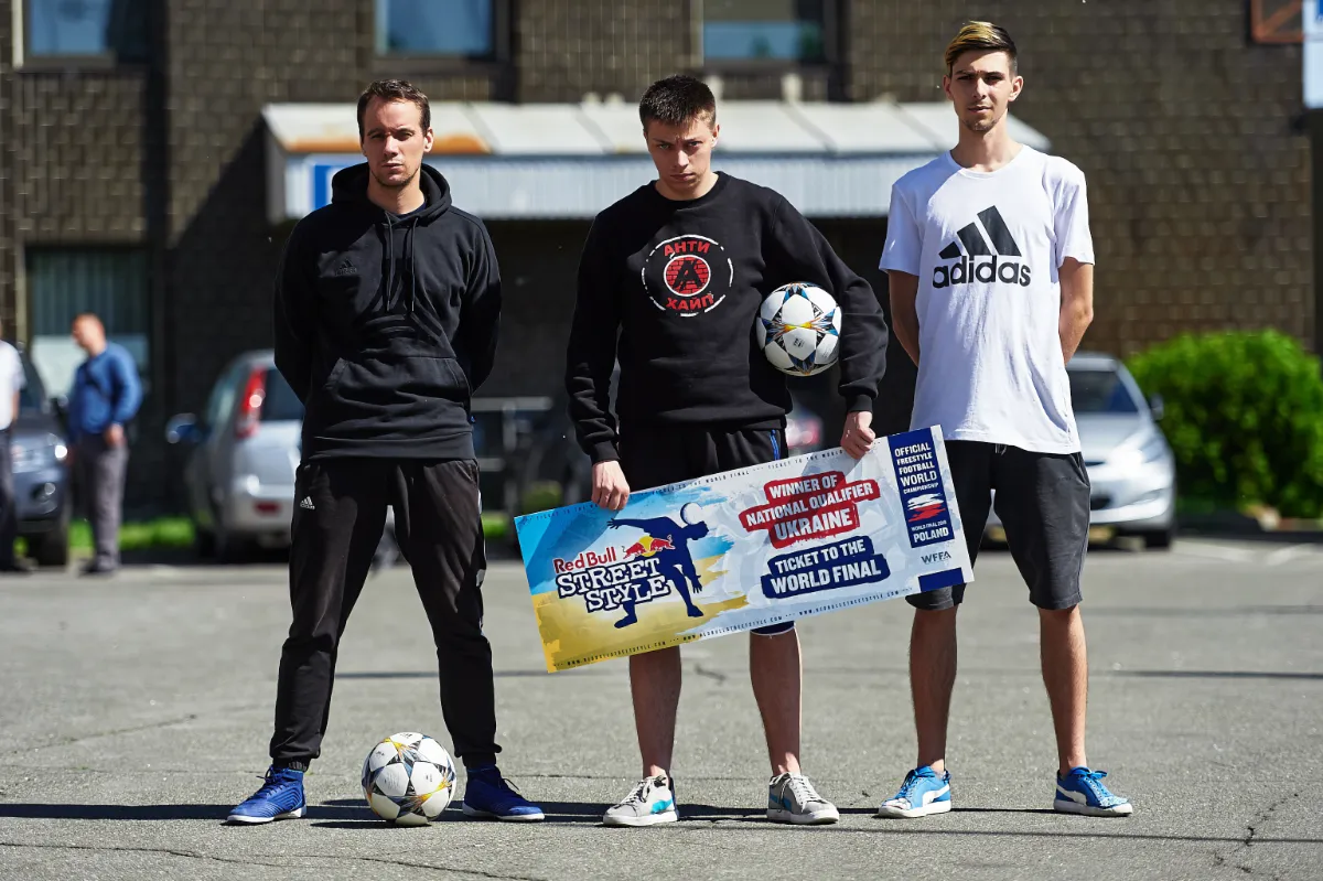 Призери всеукраїнської кваліфікації Red Bull Street Style 2018
