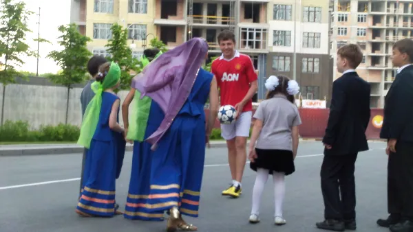 Виступ на церемонії відкриття British International School в ЖК «Новопечерські Липки».